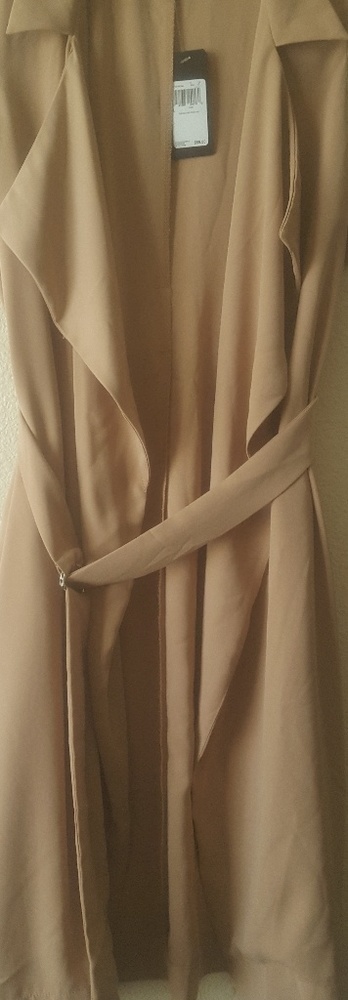 GUESS LONG DRAPE VEST SIZE LARGE - Picture 2 of 6